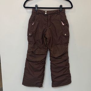 Land's End Insulated Girls Snow Pants sz 7
